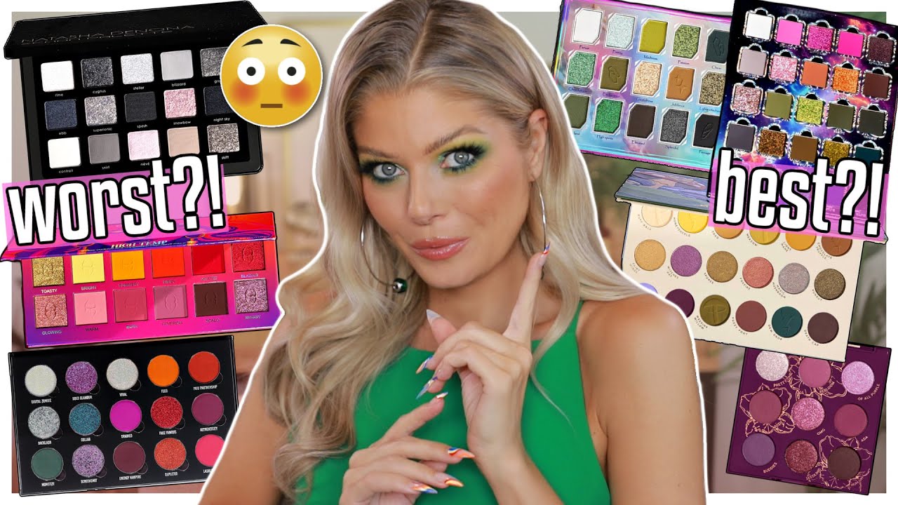 Best & Worst Eyeshadow Palettes By Brand