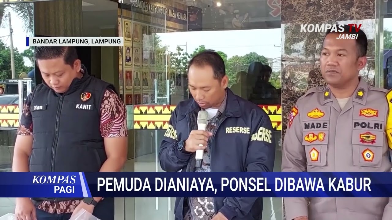 Pemuda Dianiaya Ponsel Dibawa Kabur