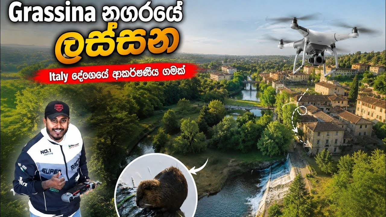  Grassina ගමේ ලස්සන #italy #onemillionviews #vlog #srilanka #animals #skyview #village #travelsuppa🦤