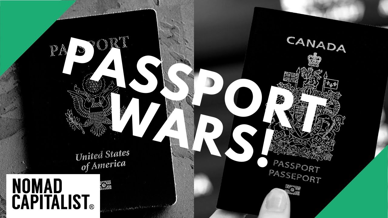 US Passport vs. Canadian Passport #PassportWars