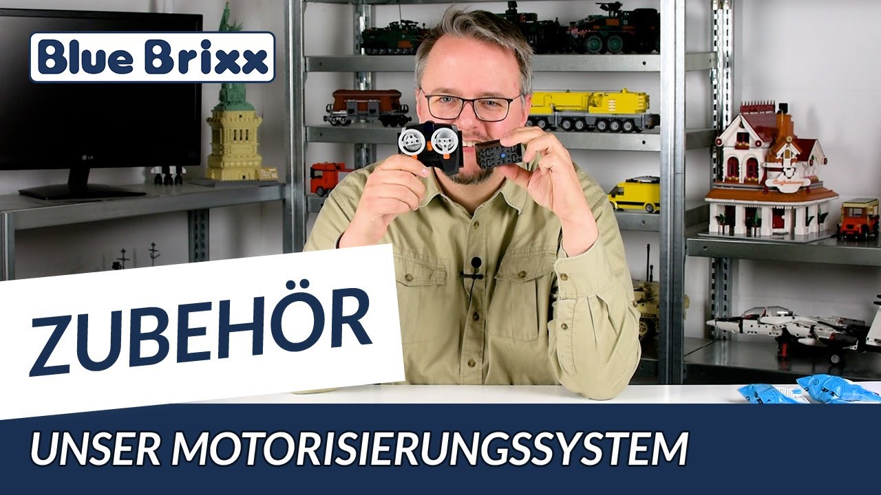 Zubehör von BlueBrixx - wir stellen unser Motorisierungssystem vor!