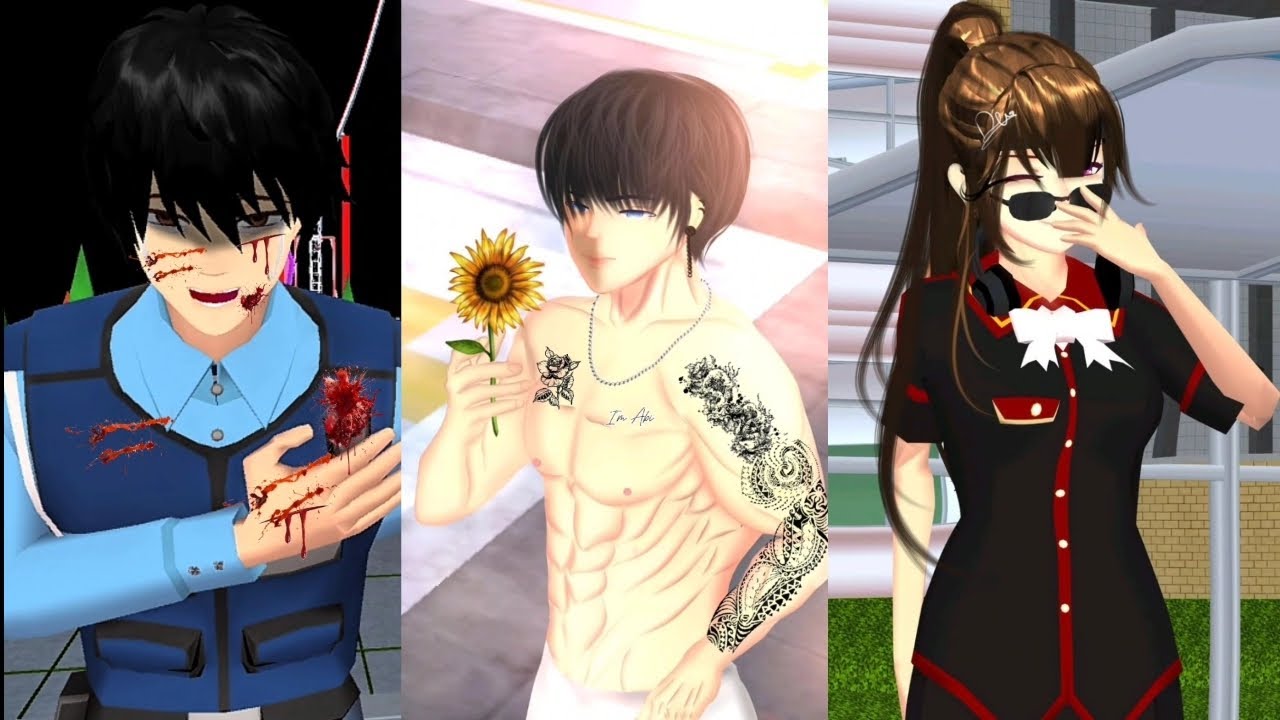 Kompilasi sakura school simulator old keren 