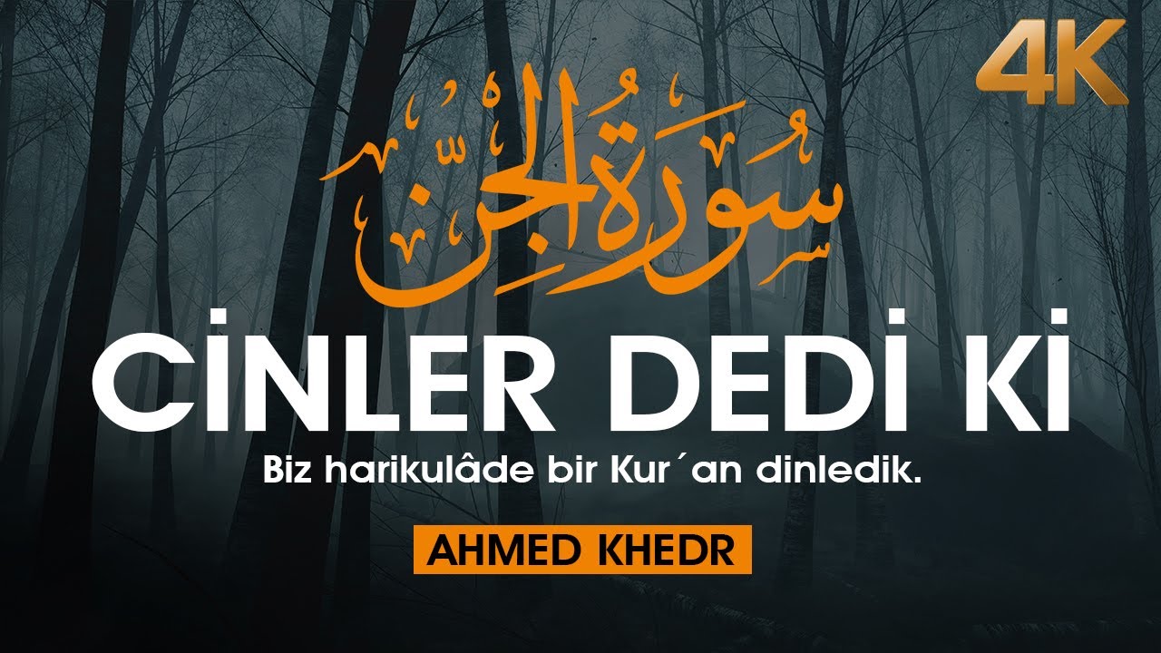 Cin Suresi - Ahmed Khedr | Surat Al-Jinn | سورة الجن القارئ أحمد خضر