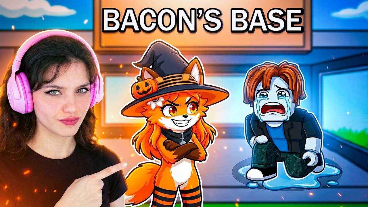 Foxy Bacon'a Dersini Verdi! Roblox Save Brainrot from Guards