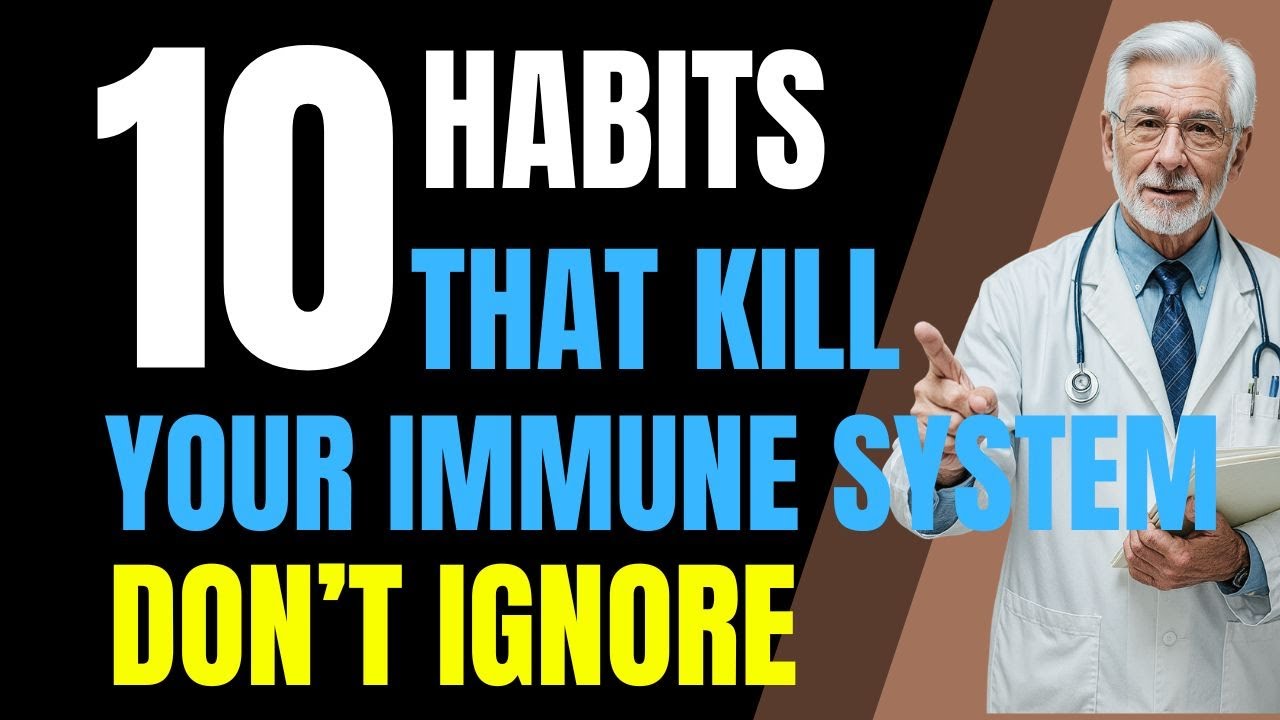 10 Everyday Habits That Are Killing Your Immune System