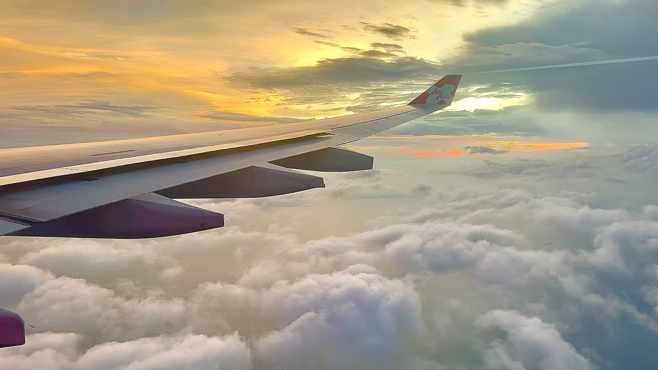 [4K] AirAsia X | A330-343 | Landing at Kuala Lumpur International Airport [D7523]