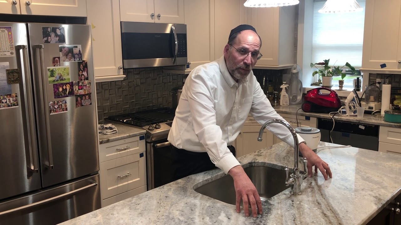 Kashering Counters and Sinks