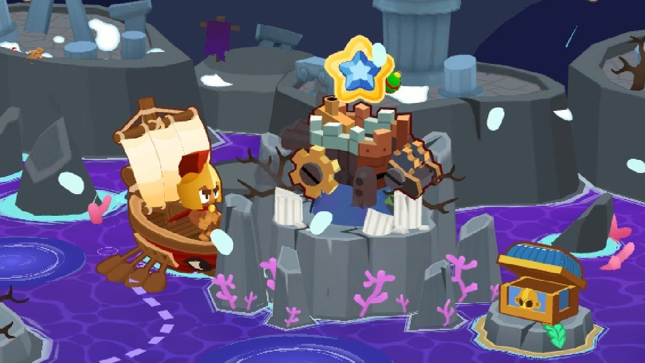 Beating the final level in the odyssey Big Bad Bloons