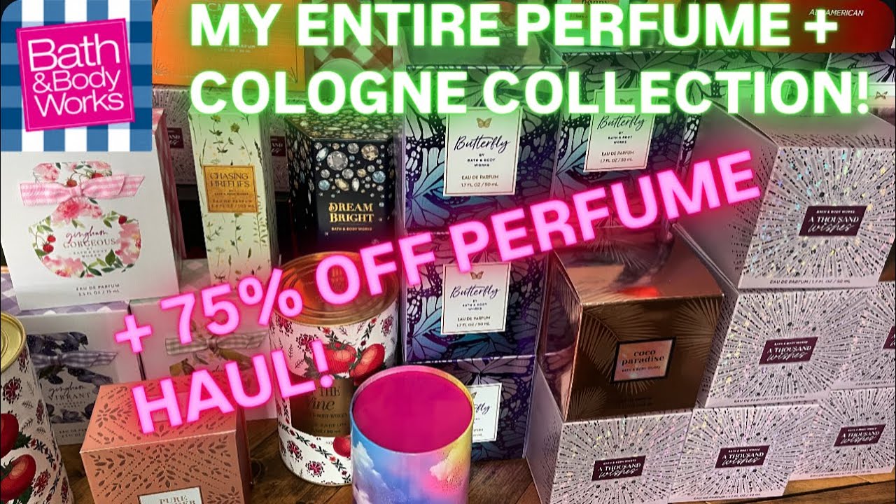 Скидка 75% на духи и одеколоны! ВСЯ моя коллекция духов Bath & Body Works 90+!