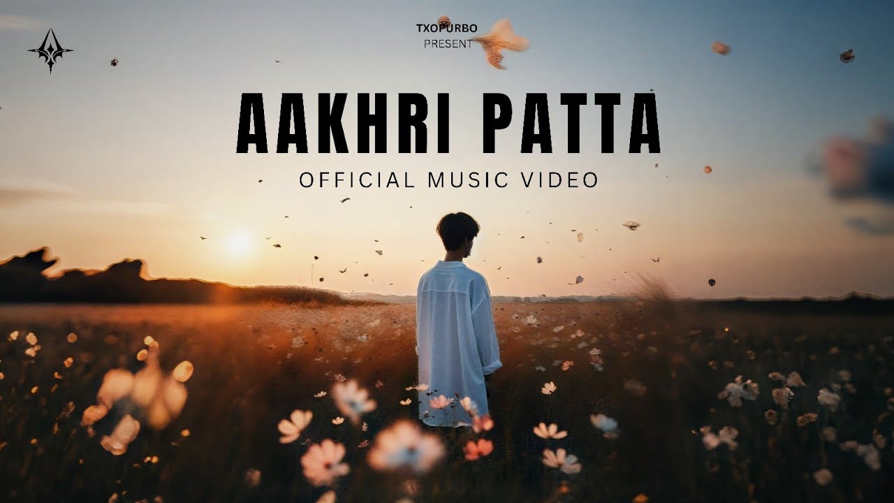 Aakhri Patta - Lyrics ( Official Music Video) TXOPURBO