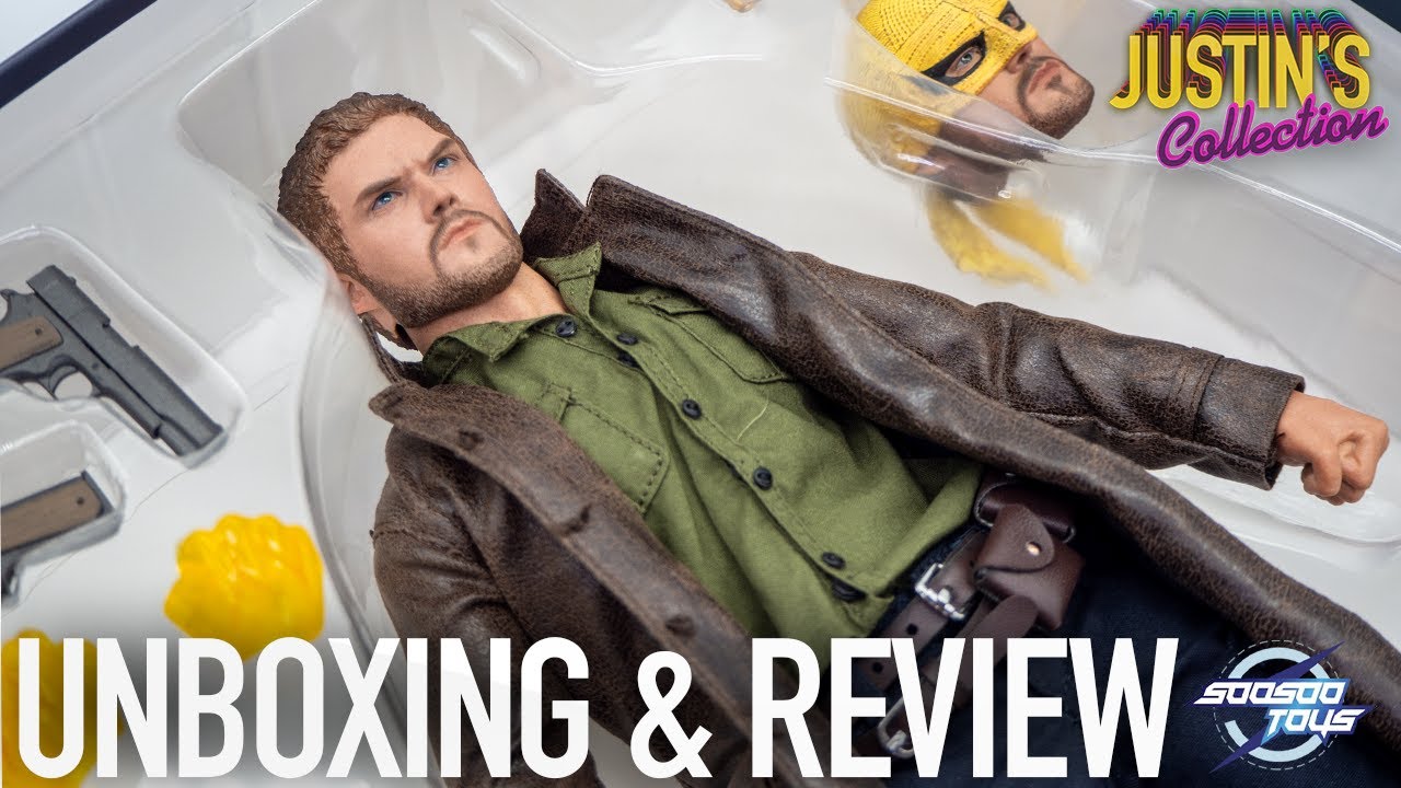 Netflix Iron Fist Defenders Iron Warrior 2.0 SooSoo Toys 1/6 Scale Figure Unboxing & Review