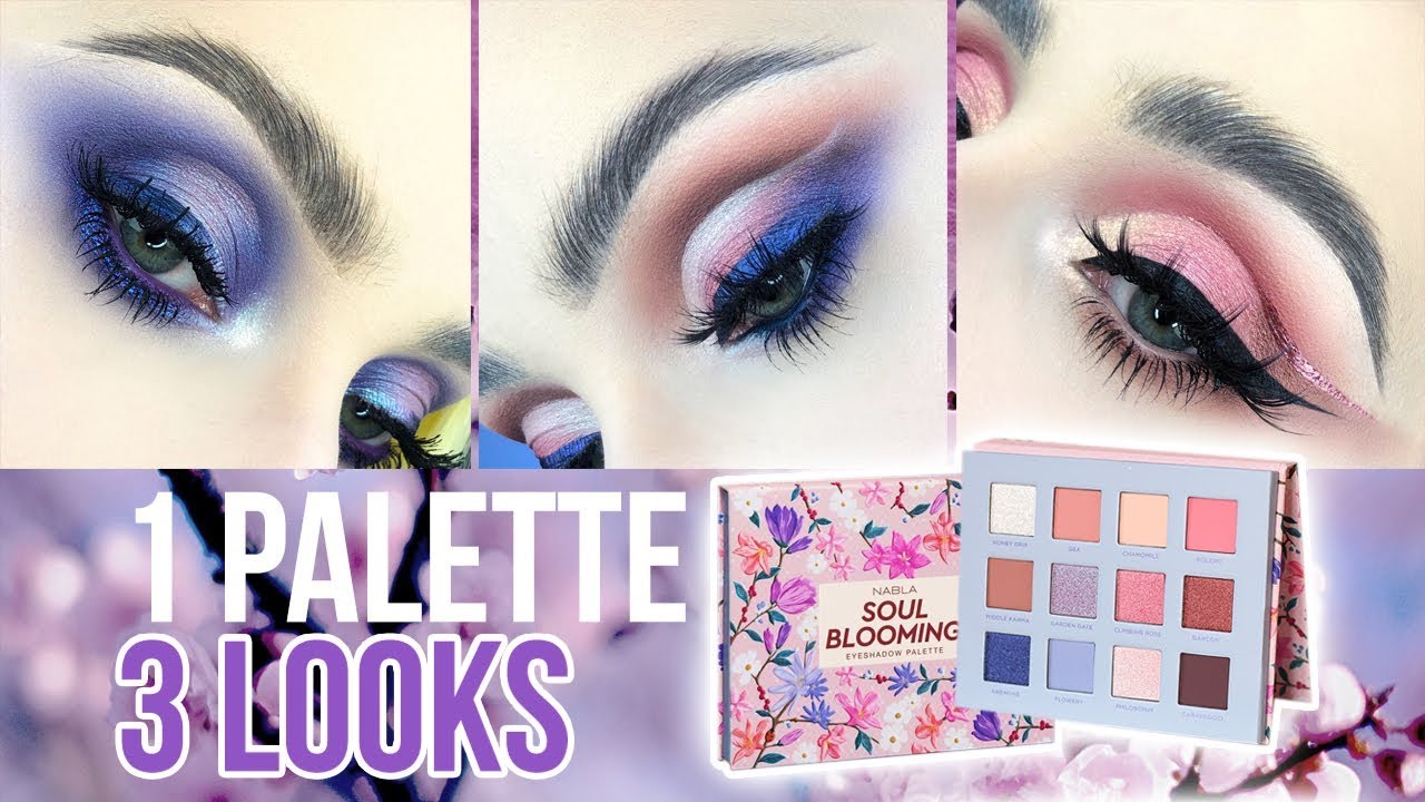 NABLA Soul Blooming Collection | 1 PALETTE 3 LOOKS + Revue