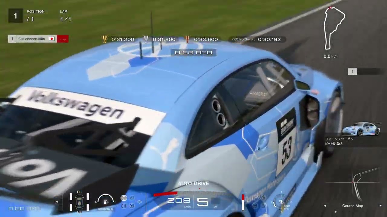 GT7 Circuit Experience – Road Atlanta S1 Challenge #3｜PB 30.030, now 0.224s from World Top 10