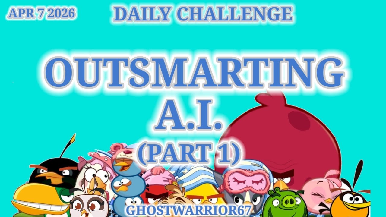 Angry birds 2 Daily Challenge 4/7/26 & 4/8/26 My lucky day?,b4 King Pig Panic