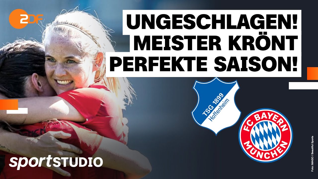 TSG Hoffenheim – FC Bayern München | Frauen-Bundesliga, 22. Spieltag Saison 2023/24 | sportstudio