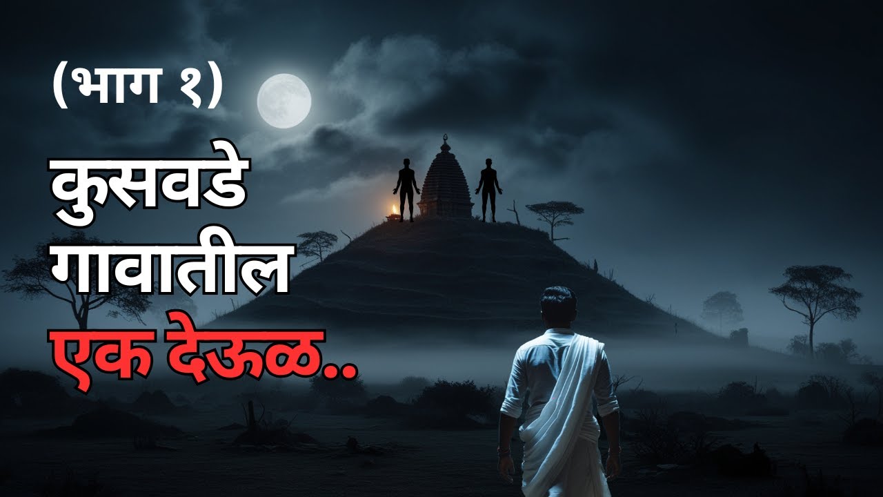 कुसवडे गावातील एक देऊळ (भाग १) Marathi Horror Story Real | Audio Stories in Marathi #horror