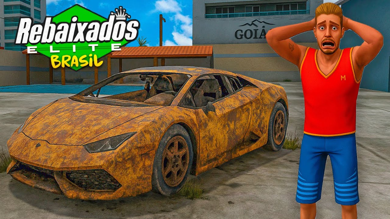 RESGATEI UMA LAMBORGHINI HURACAN ABANDONADA no REBAIXADOS ELITE BRASIL
