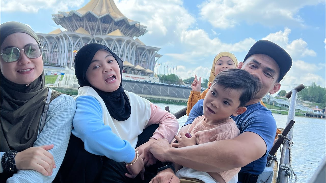 Cemboy penakut, x berani naik boat 🚤