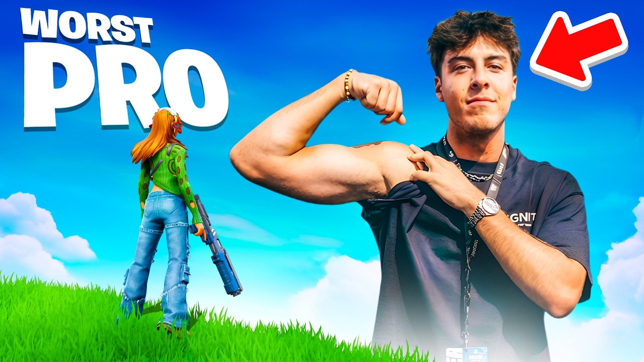 Смогу ли я победить худшего про-игрока в Fortnite?