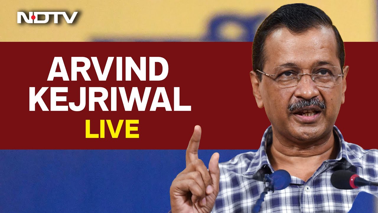 Arvind Kejriwal LIVE | AAP Press Conference from Delhi HQ | AAP LIVE | NDTV LIVE