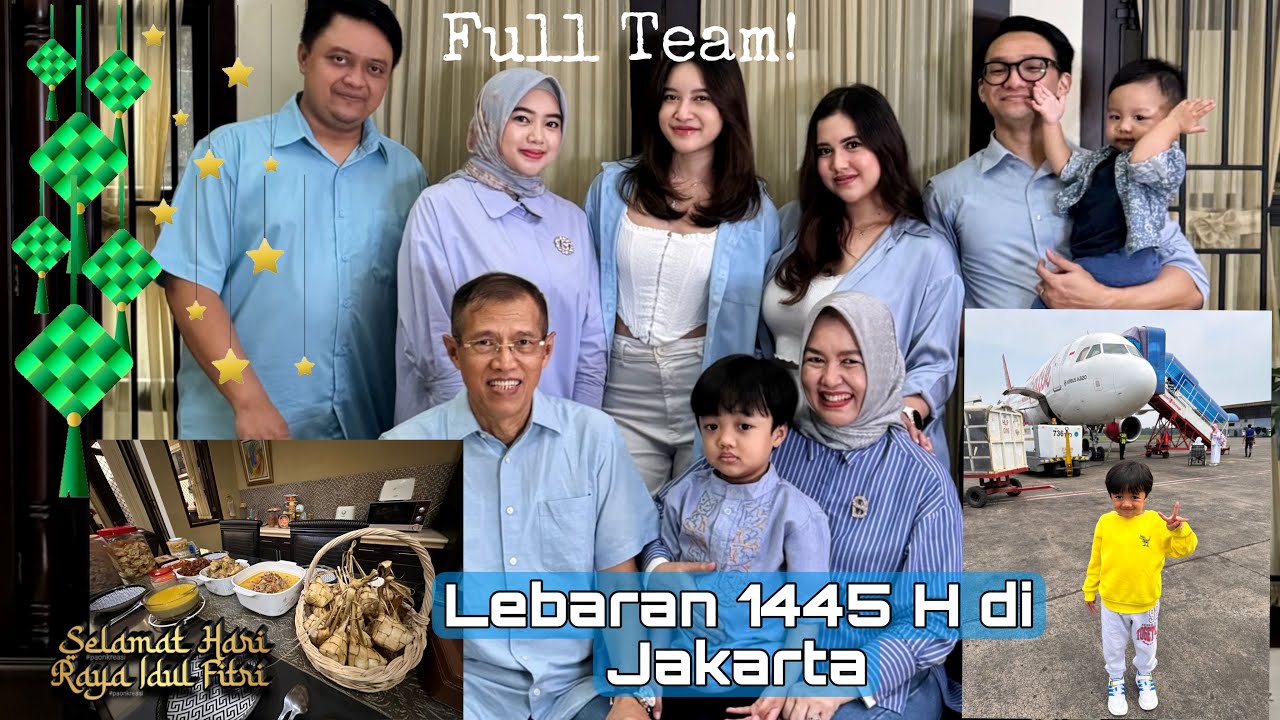 Lebaran 1445H/2024 di Jakarta Full Team! With Shely Che and Aurelliaurel
