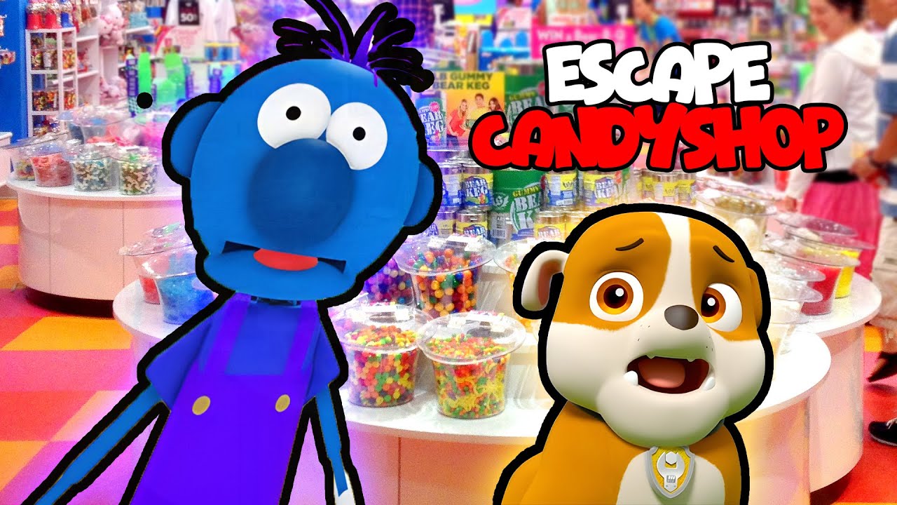ESCAPE MR. GUMDROP'S CANDYSHOP | Roblox Funny Moments | Rubble in Roblox #obby  #roblox