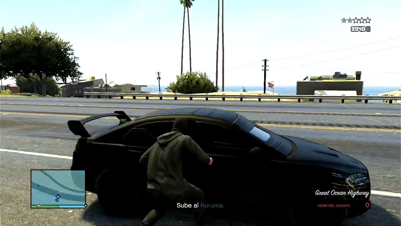 jugando GTA online en PS3