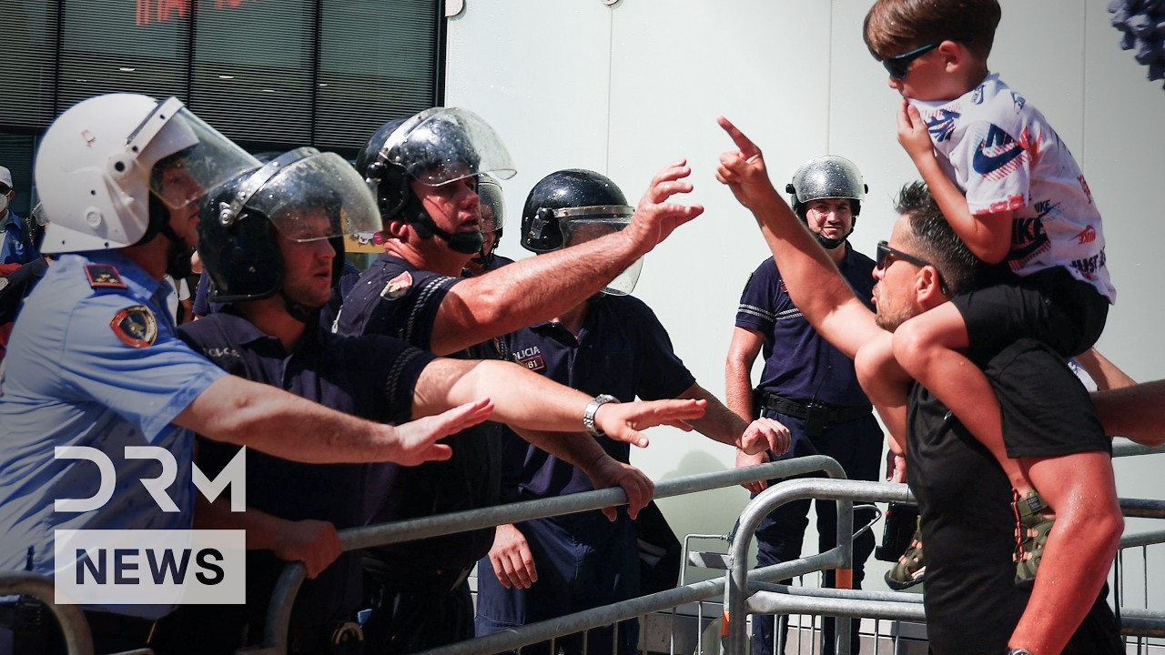 Albania Protesters Clash with Police Over Trump-Linked Resort Project, Demand PM's Resignation |AC1N
