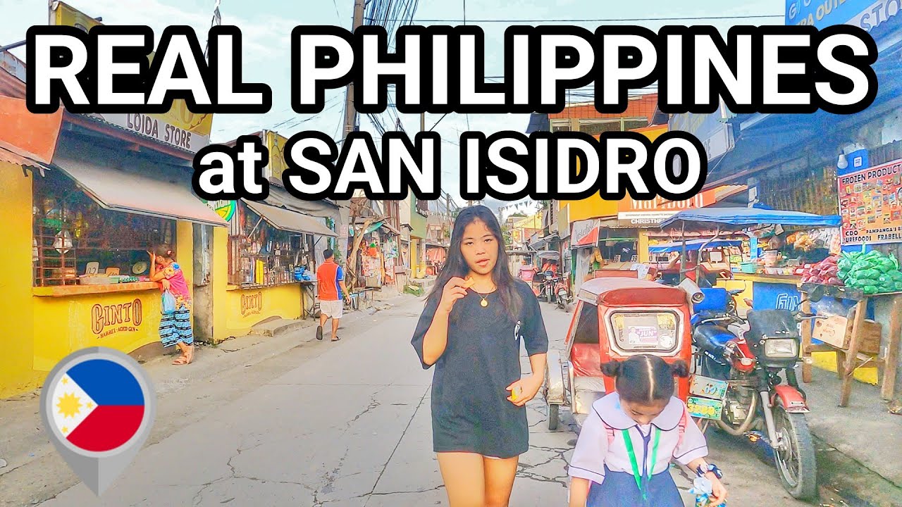 UNSEEN LIFE at SAN ISIDRO | WALKING at THE FAMOUS PLACE in San Isidro Montalban Philippines [4K] 🇵🇭