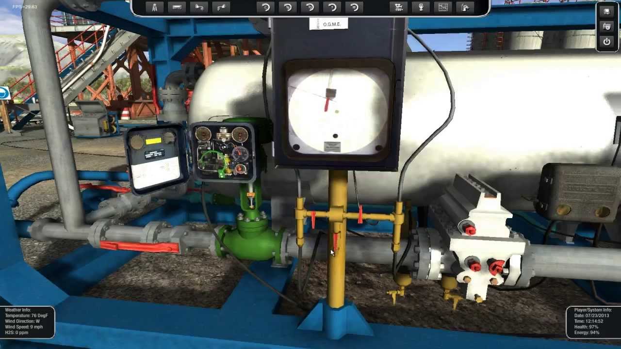 Well Test Simulator - Surface Testing - HD 1/2