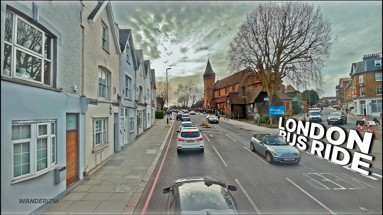 LONDON Bus Ride 🇬🇧 - Route 49 - White City to Clapham Junction - West to Southwest London 🚌