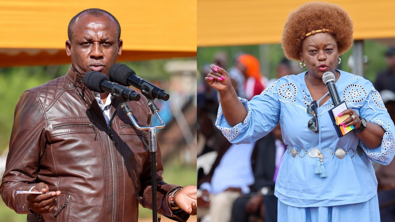 “ODM ata muende wapi mjue mkona deni ya Kalonzo..”~ Gov. Mutula Jr to MP Millie Odhiambo in Mbooni