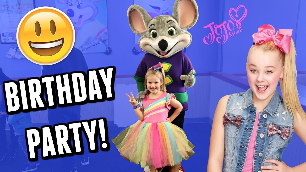 Gretchen's 6th BIRTHDAY! | JoJo Siwa Party At Chuck E Cheese!