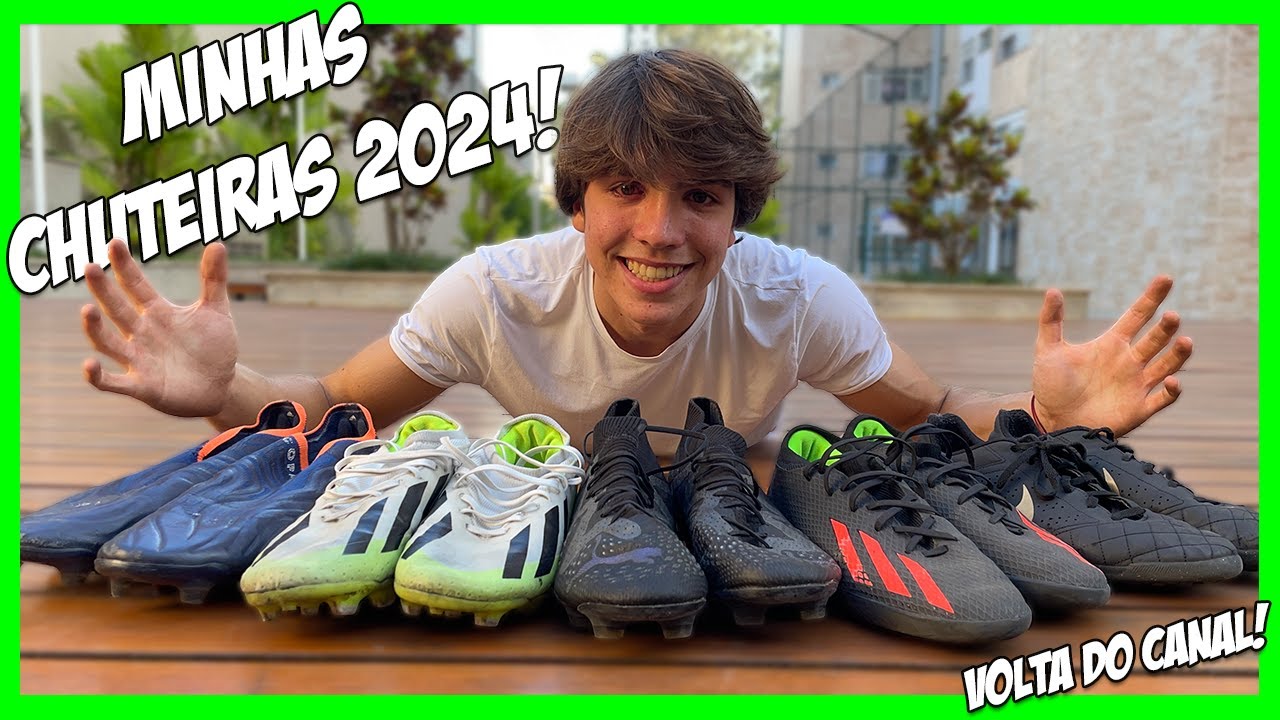 Minhas Chuteiras 2024: Minha Trajetória Pro Profissional!