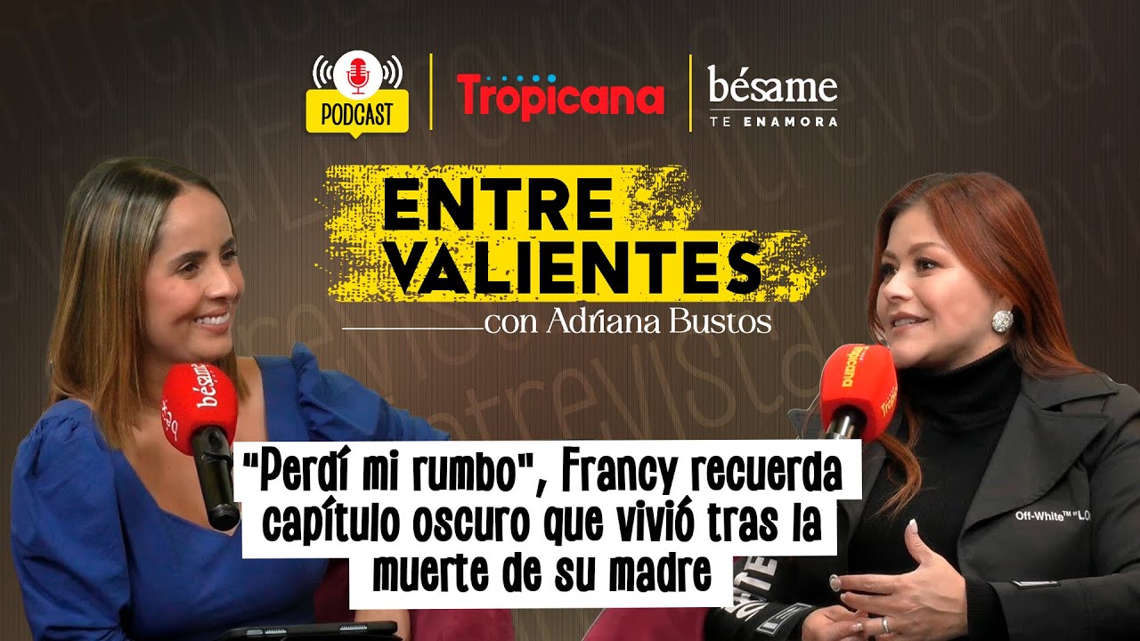 “NO QUERÍA SEGUIR CANTANDO”: Francy reveló lo más triste que vivió en su carrera | Entre Valientes