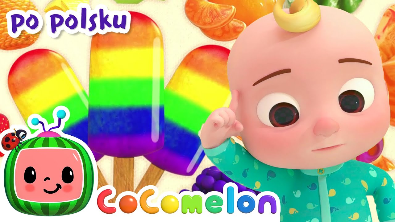 Kolorowa piosenka | CoComelon po polsku 🍉🎶 Piosenki dla dzieci