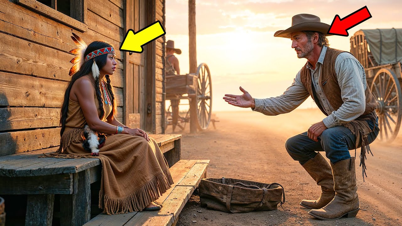 The Native Girl Was Left at the Trading Post, Until a Cowboy Said 