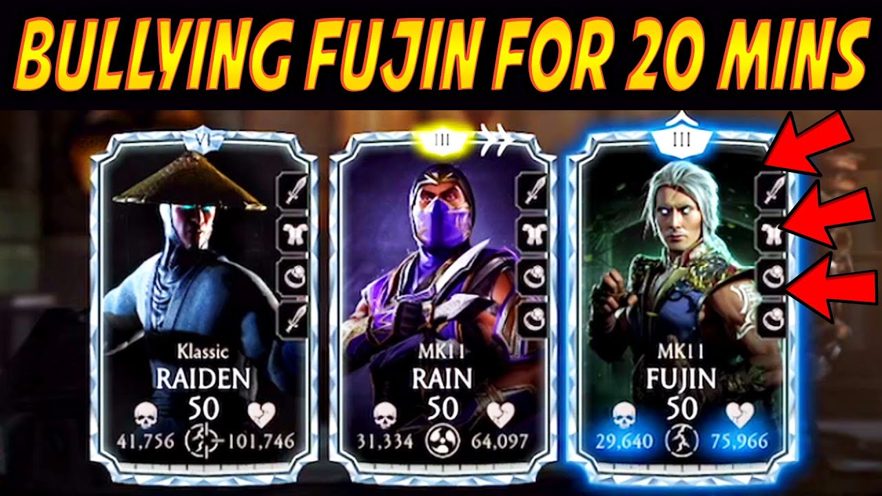 MK Mobile. Insane Fujin Soaked Triple Lightning Team BLEW MY MIND!