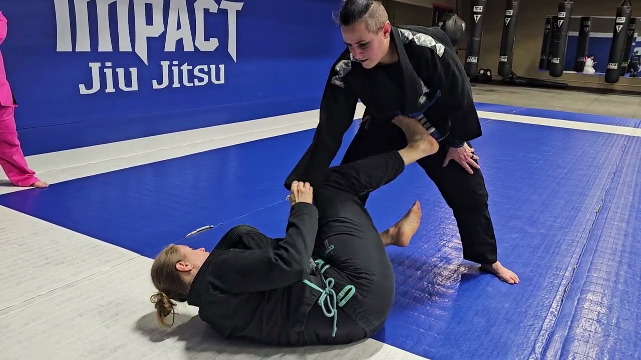 Sickle Sweep - BJJ Technique Demonstration 