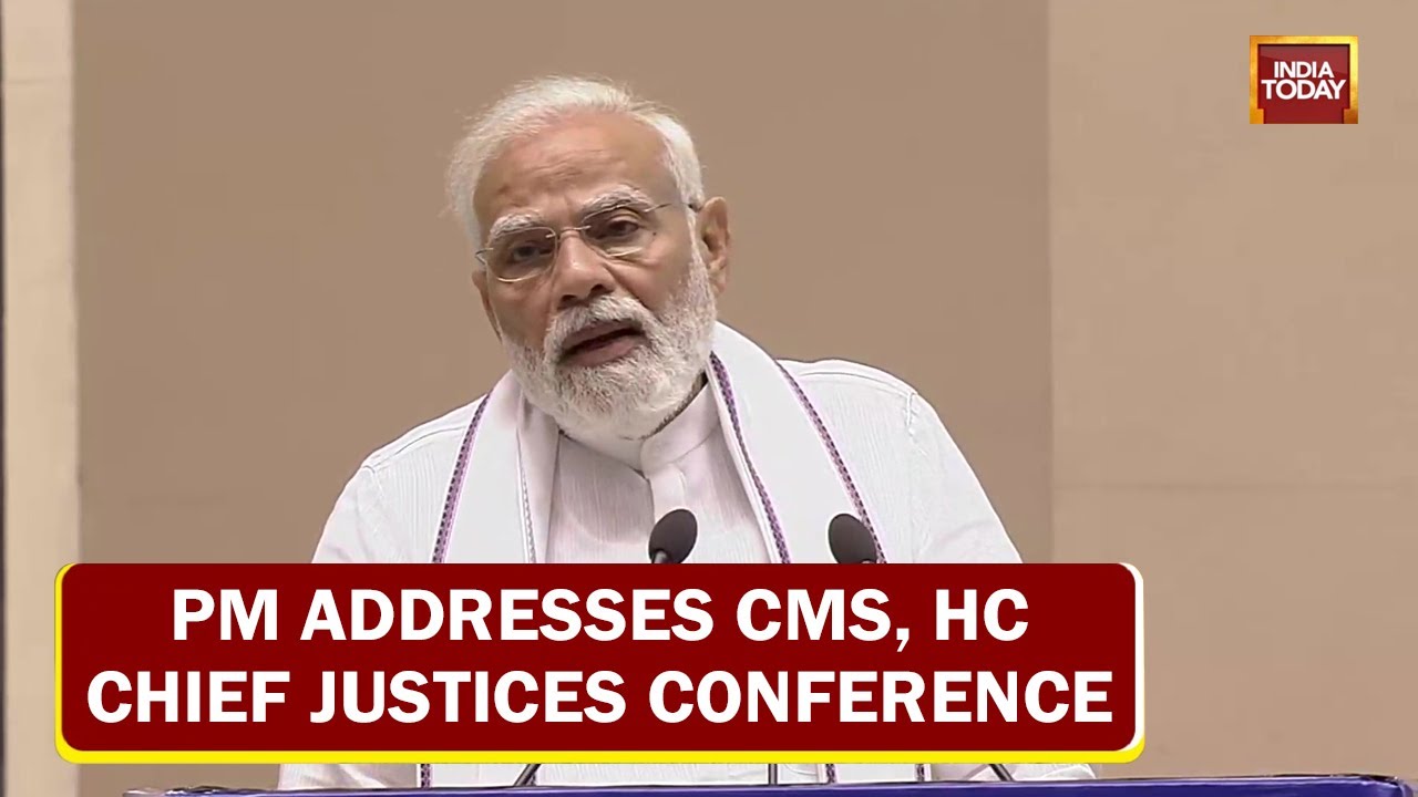 'Confluence Of 2 Sections Of Constitution': PM Narendra Modi At Conference With Judges, CMs