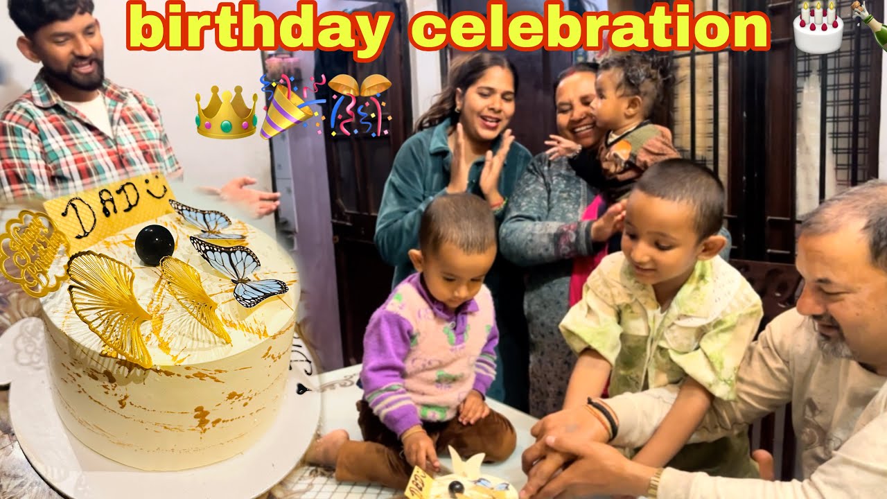 Papa Ka Bday Celebration 🎉🎂// Khilayi Favourite Dish🥘// #youtube #viral 