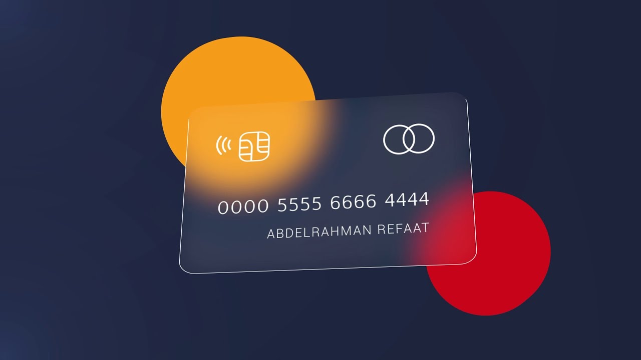 Master Card logo animation