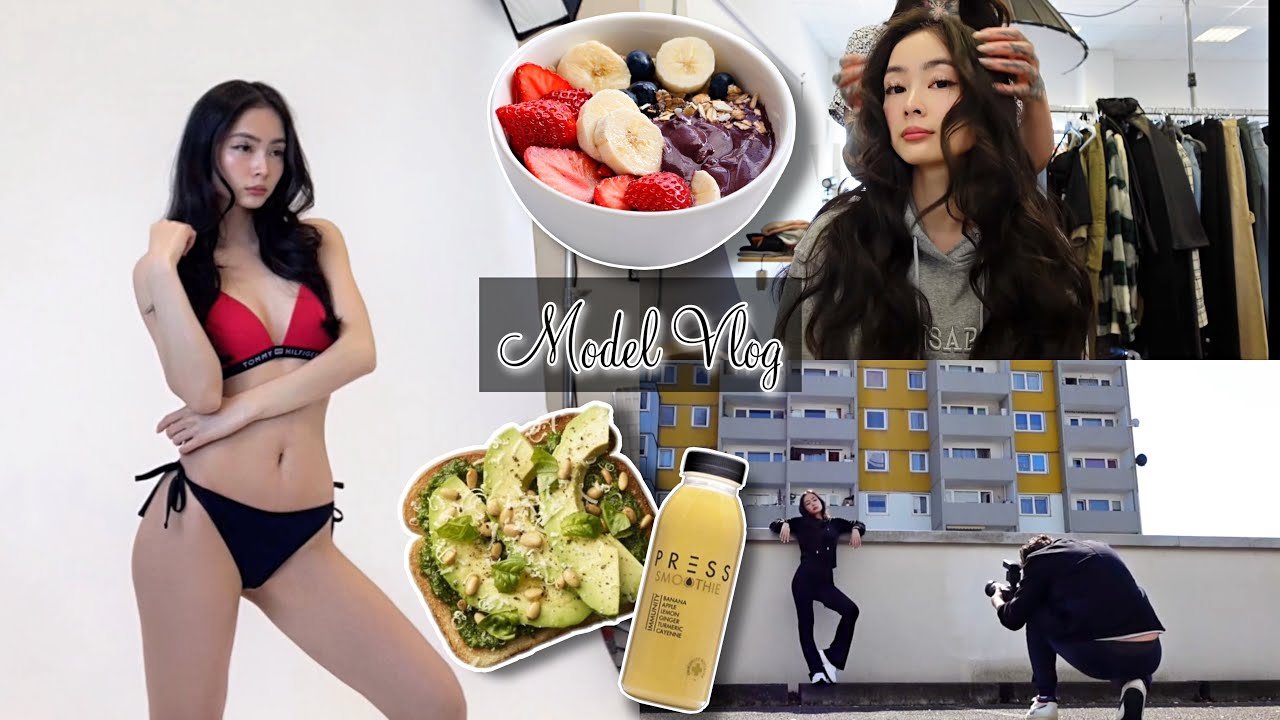 MODEL VLOG | mein Alltag als Model+ Ernährungsplan um schlank zu bleiben