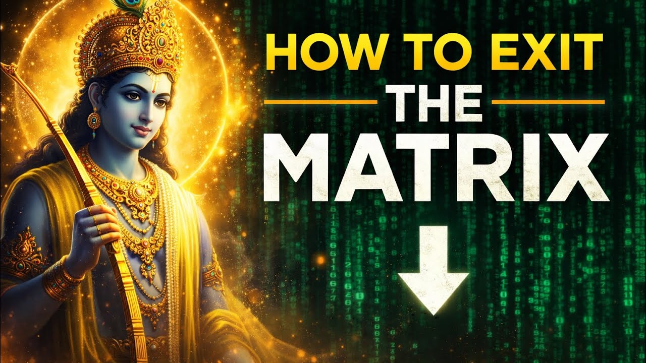 How To Exit The Matrix | Krishna Style Motivation | Elevate Alpha
