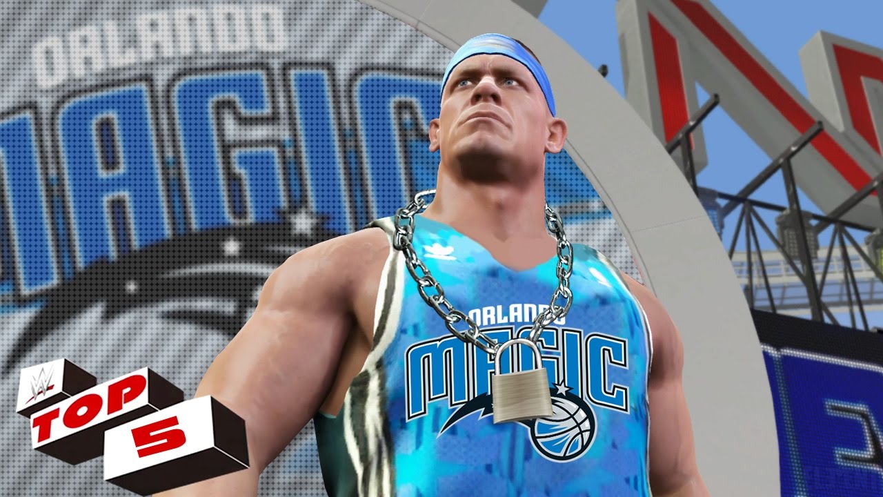 WWE 2K17 : Top 5 John Cena Attires (Thuganomics, Wrestlemania, Royal Rumble)