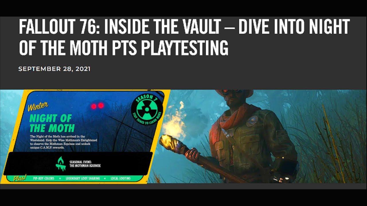 Road Map Updates, Incoming QoL Features, ITV, More Delays! - Fallout 76