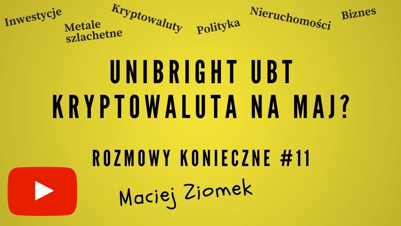 Необходимый разговор 11: Unibright &mdash; криптовалюта на МАЙ