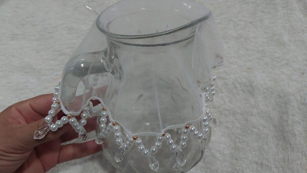Diy:Como fazer cobre jarras de pérola 🥰🌸