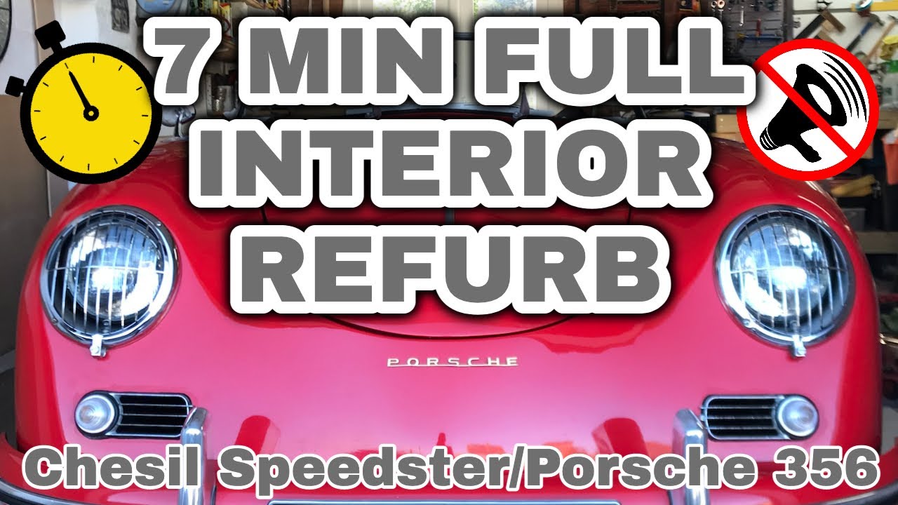 Chesil Speedster Porsche 356 replica | Complete interior refurb and stunning transformation