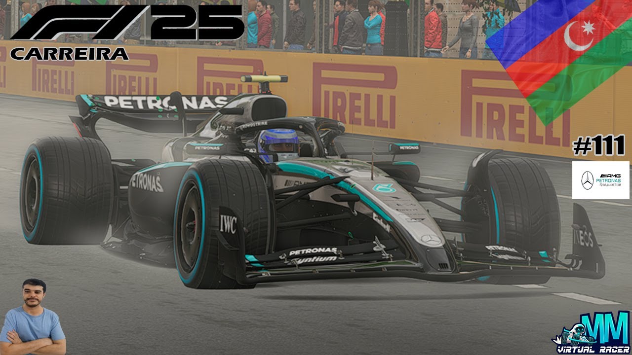 F1 25 - CARREIRA #111 - CORRIDA AZERBAIJÃO